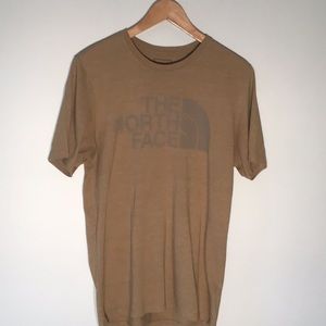 The North Face Tan Short Sleeve T-Shirt